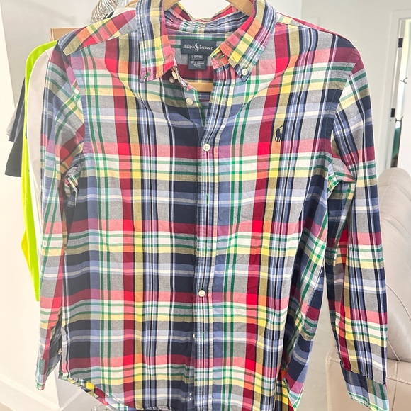 Ralph Lauren boy button down shirt - Picture 1 of 2